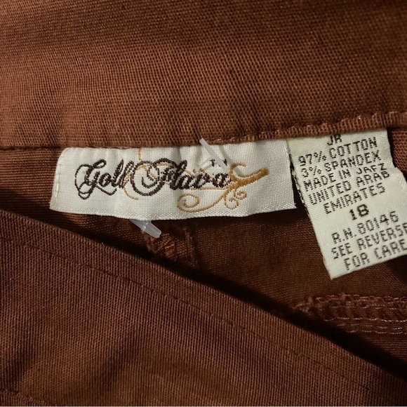 Gold flava pants rust color straight legs - Picture 7 of 7